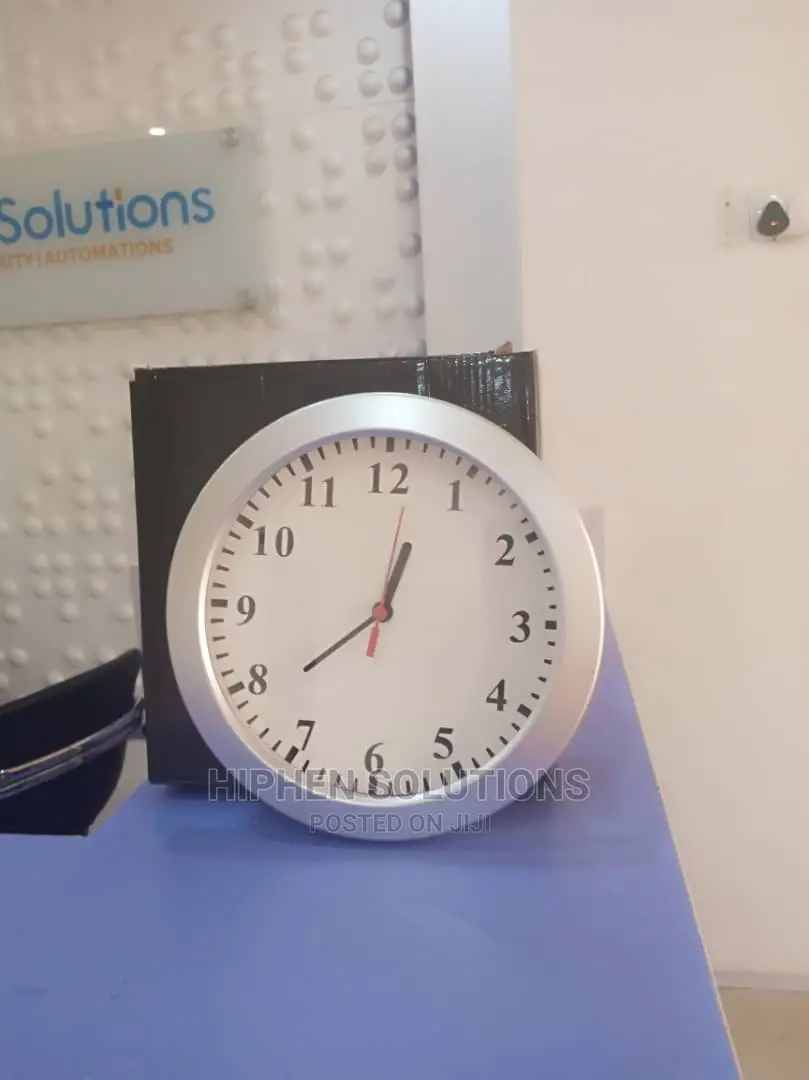 Spy Wall Clock Camera