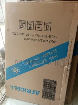 Africell 300 Watt 60 Cell Monocrystalline Solar Panel