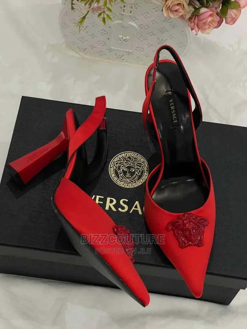 High Quality VERSACE Heels Available in Store