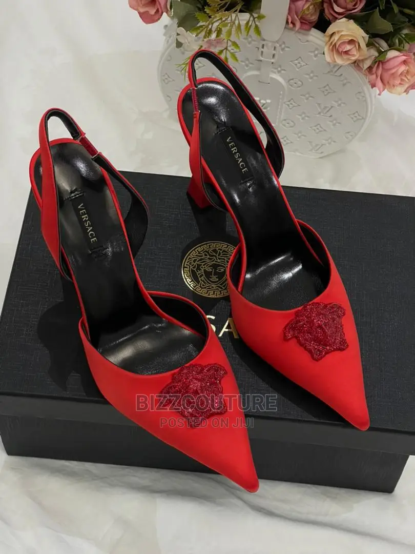 High Quality VERSACE Heels Available in Store