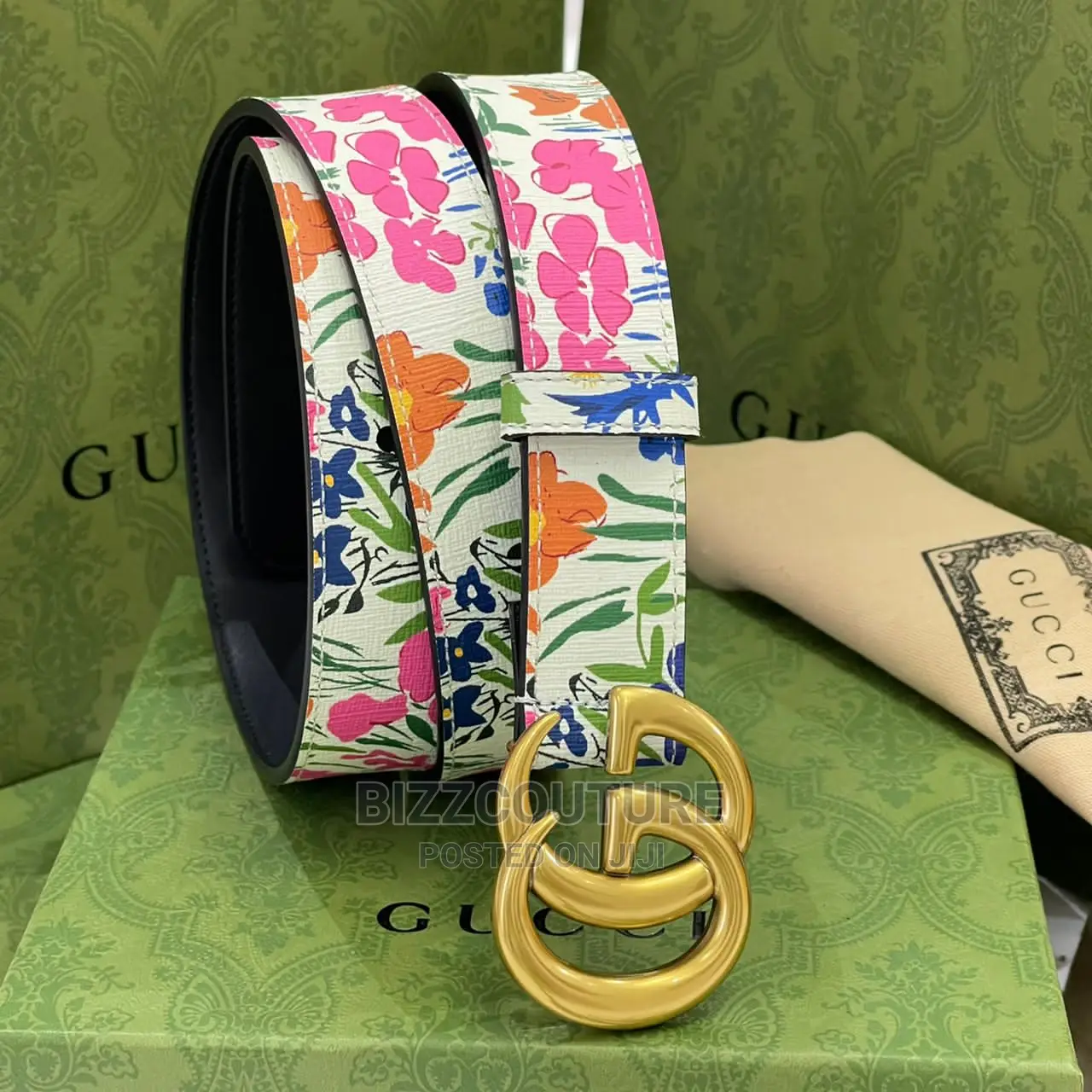 High Quality GUCCI Leather Belts Available in Store