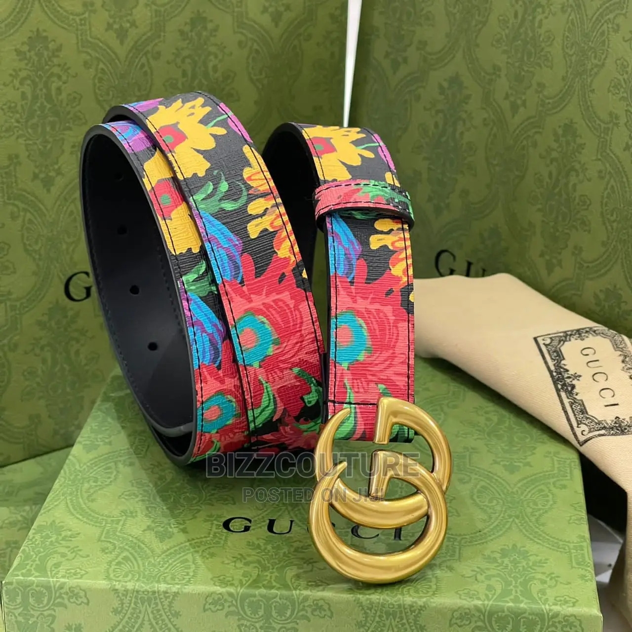 High Quality GUCCI Leather Belts Available in Store