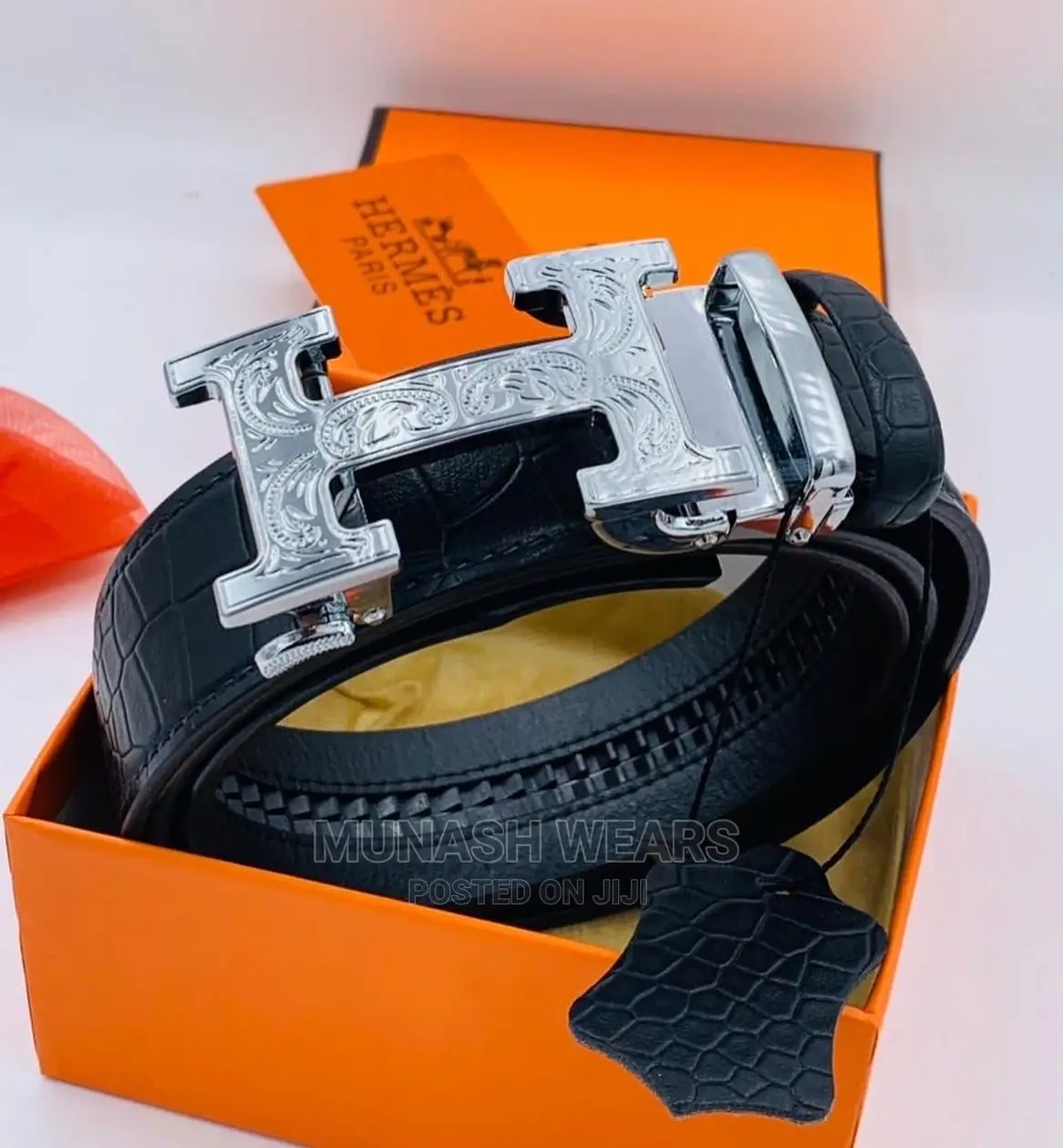 Luxury Hermes Leather Belts