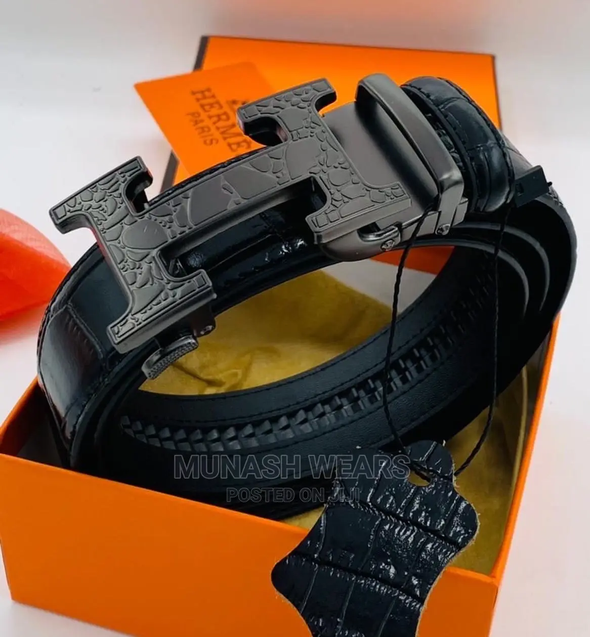 Luxury Hermes Leather Belts