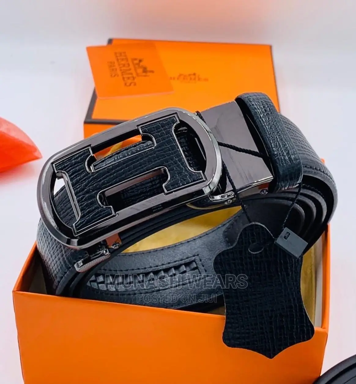 Luxury Hermes Leather Belts