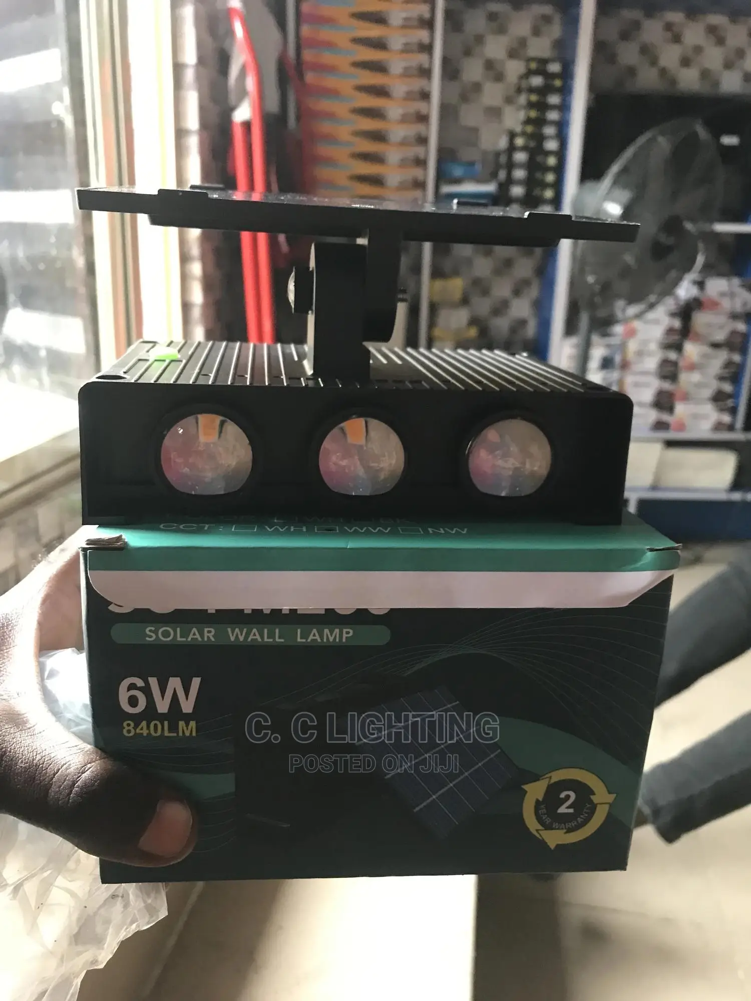 Solar Wall Light (Outdoor Light)