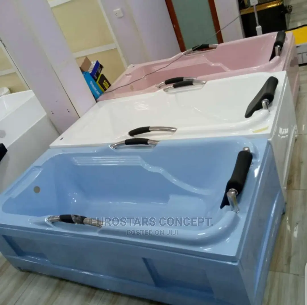 Blue Panel Bath Tub