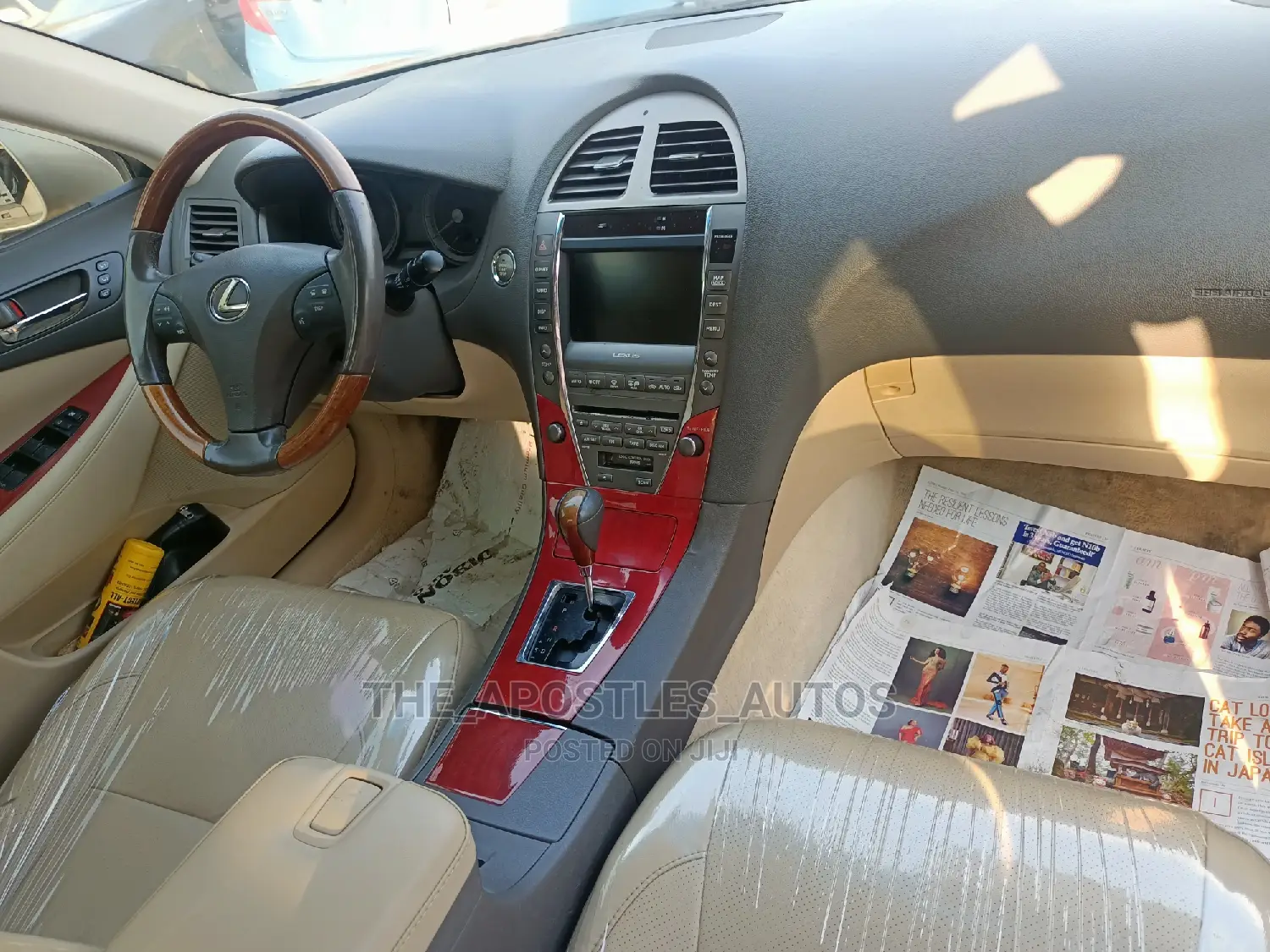 Lexus ES 350 2009 Gold