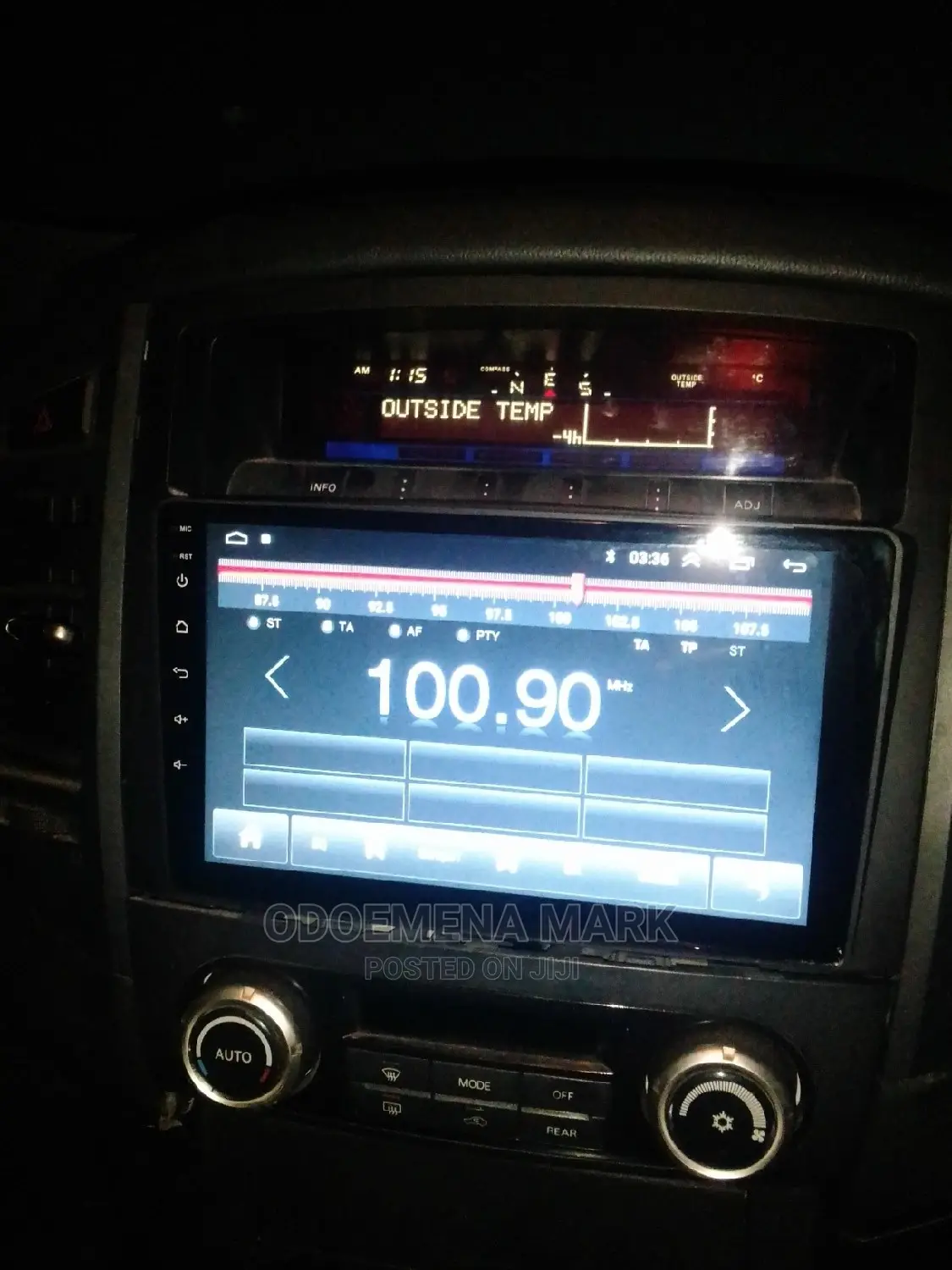 Mitsubishi Pajero Android Navigation System With Camera