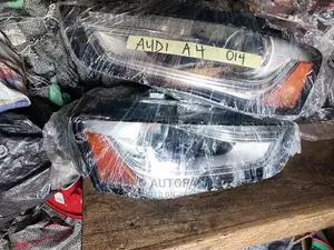 Complete Set of Head Lamp Audi A4 2014
