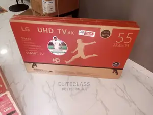 55inches LG Smart TV With 2yrs Warranty+NETFLIX+FACEBOOK