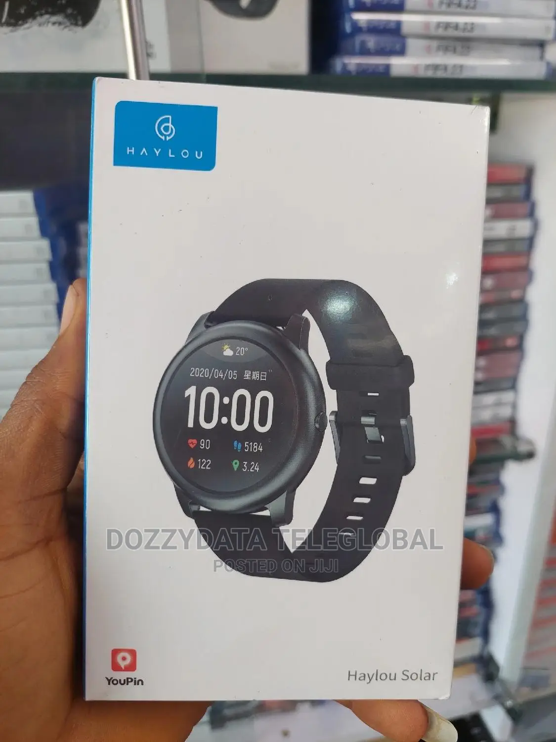 Haylou Solar Smartwatch - Black