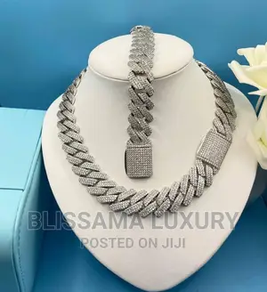Original Cuban Iced Zirconia Chain and Pendant