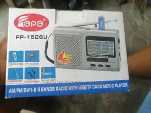 Rechargeable Band Radio With Usb/Micro Sd/ - Epe Fp-1526u