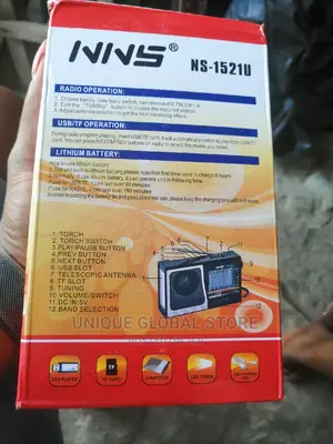 Nns Solid Radio With Usb/Tf Player
