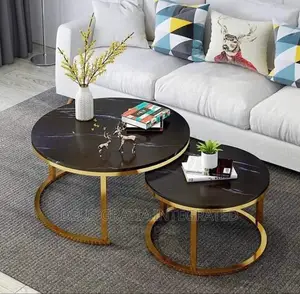 Centre Table With Marble Top For Living Room
