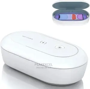 Cell Phone Uv Light Sanitizer Box - Wireless Charger