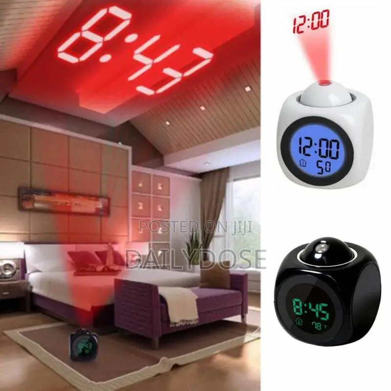 Digital Projection Alarm Clock