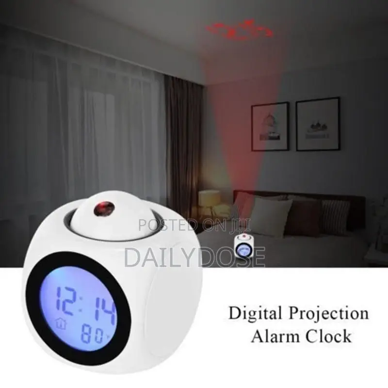 Digital Projection Alarm Clock