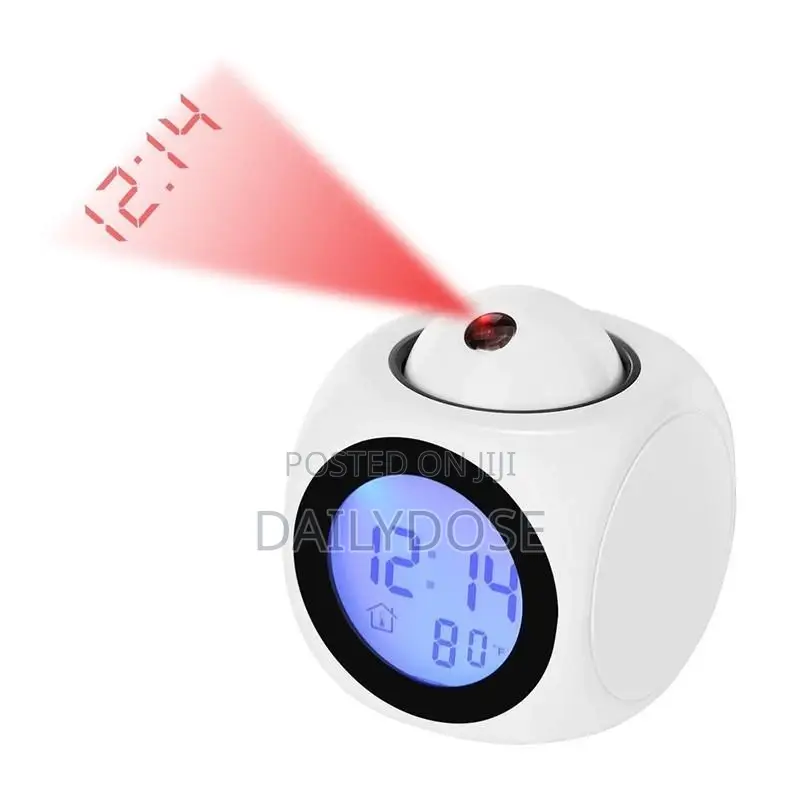 Digital Projection Alarm Clock