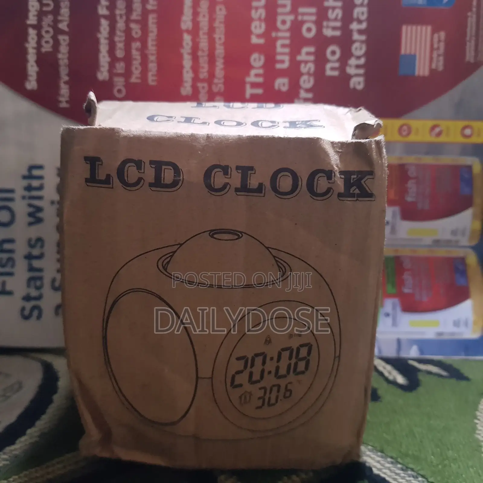 Digital Projection Alarm Clock