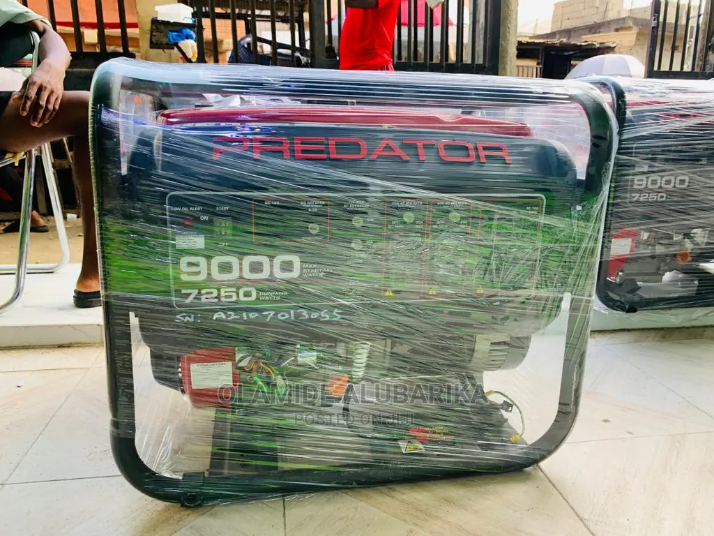 Predator Generators9kva 9000 Max Starting Watts, 13 HP