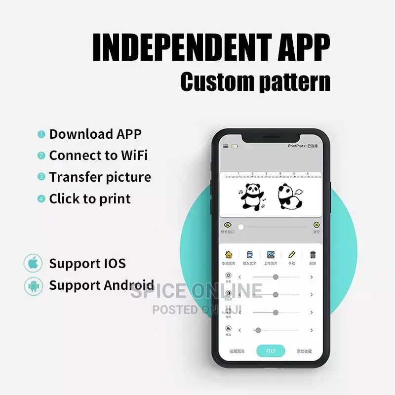 EVEBOT Printpods Handheld Mobile
