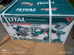 Total Lithium-Ion Cordless 4pcs Combo Kit 20v