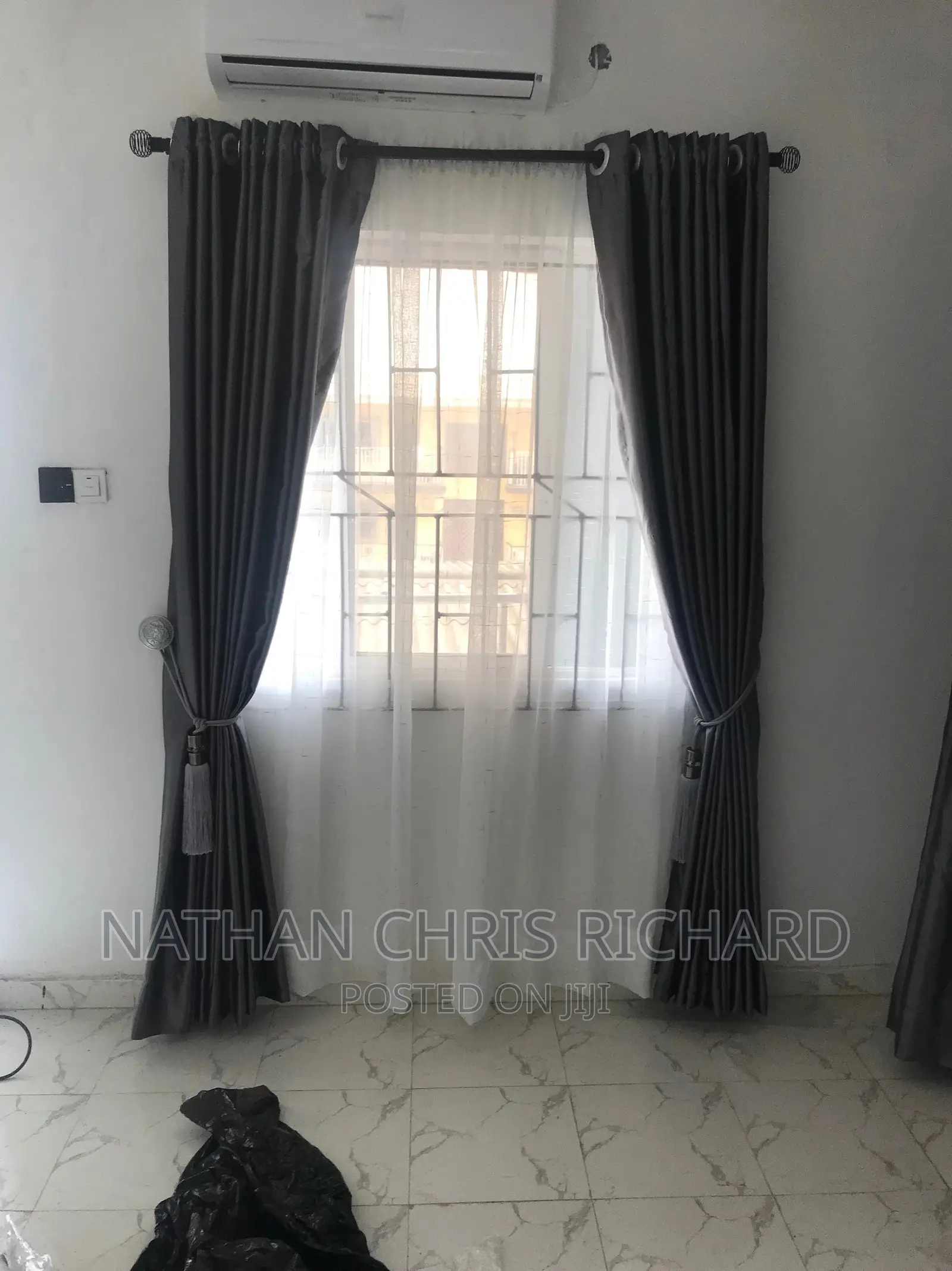 Turkish Quality Rings Style Curtains