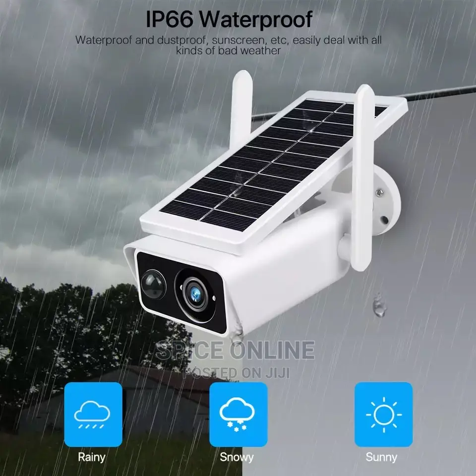 5star: 3MP HD Wifi Camera Outdoor Solar Panel