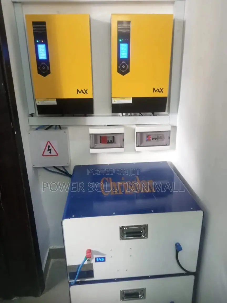 10kva Solar Solution Installation With Lithium Ion Battery