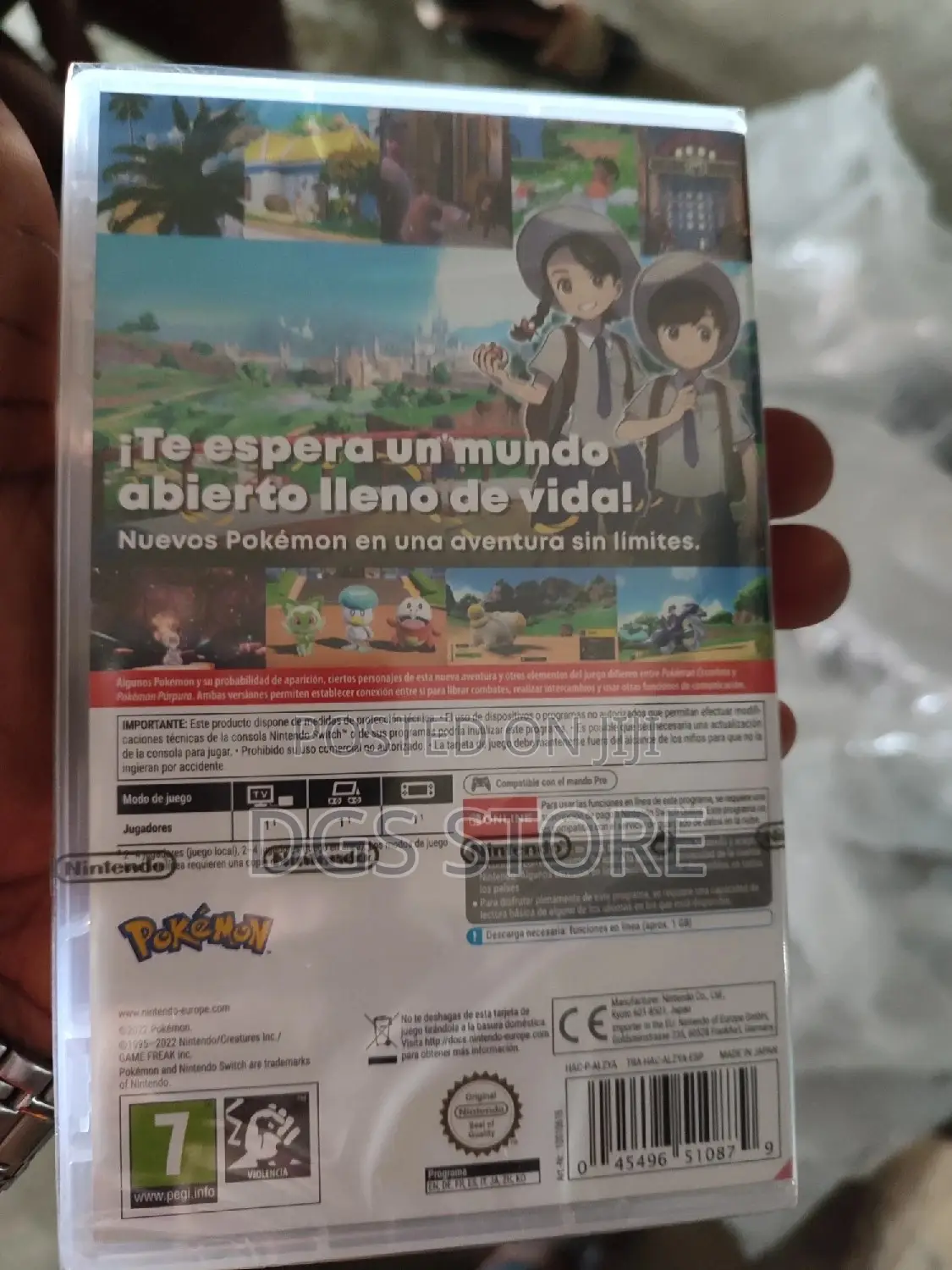 Nintendo Switch Pokémon Purpura
