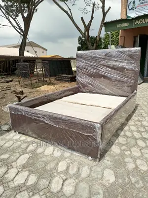 4.5 by 6 Leather Quality Bedframe