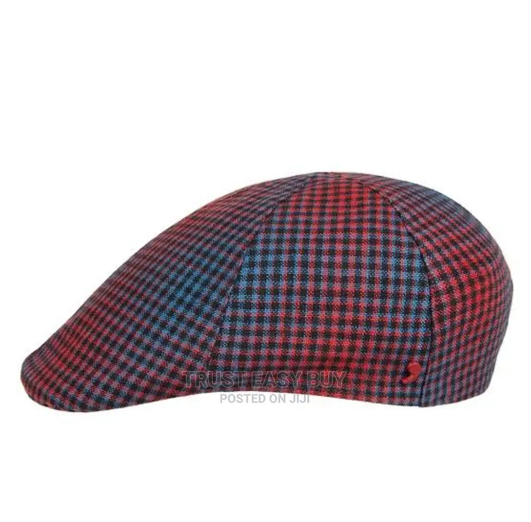 Pattern Checked Men’S Panama Hat