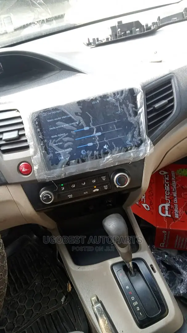 Honda Civic 2012 Android Screen With GPS Navigation System