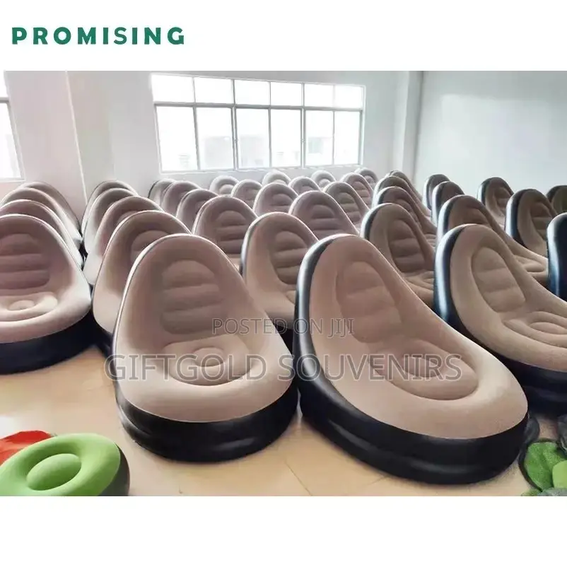 Inflatable Sofa With Foot Stool and Electric Pump
