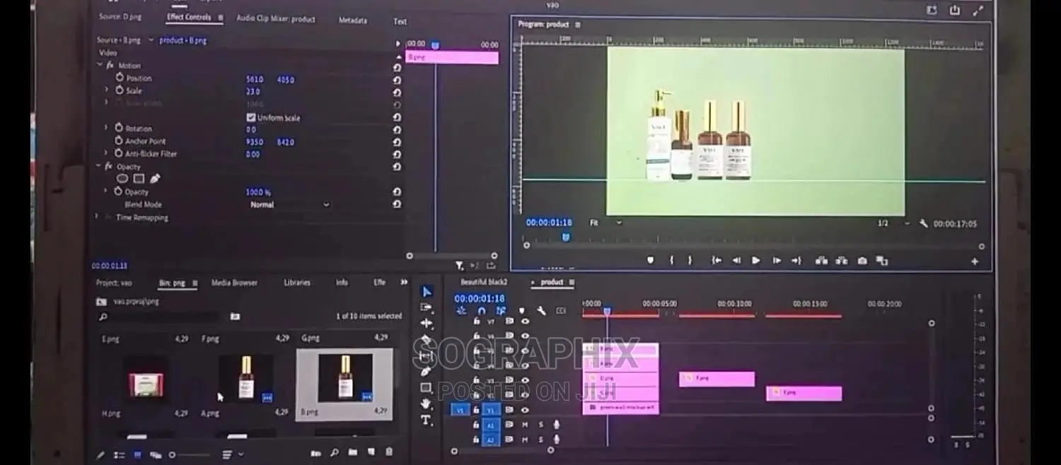 Video Editing and Graphic Design