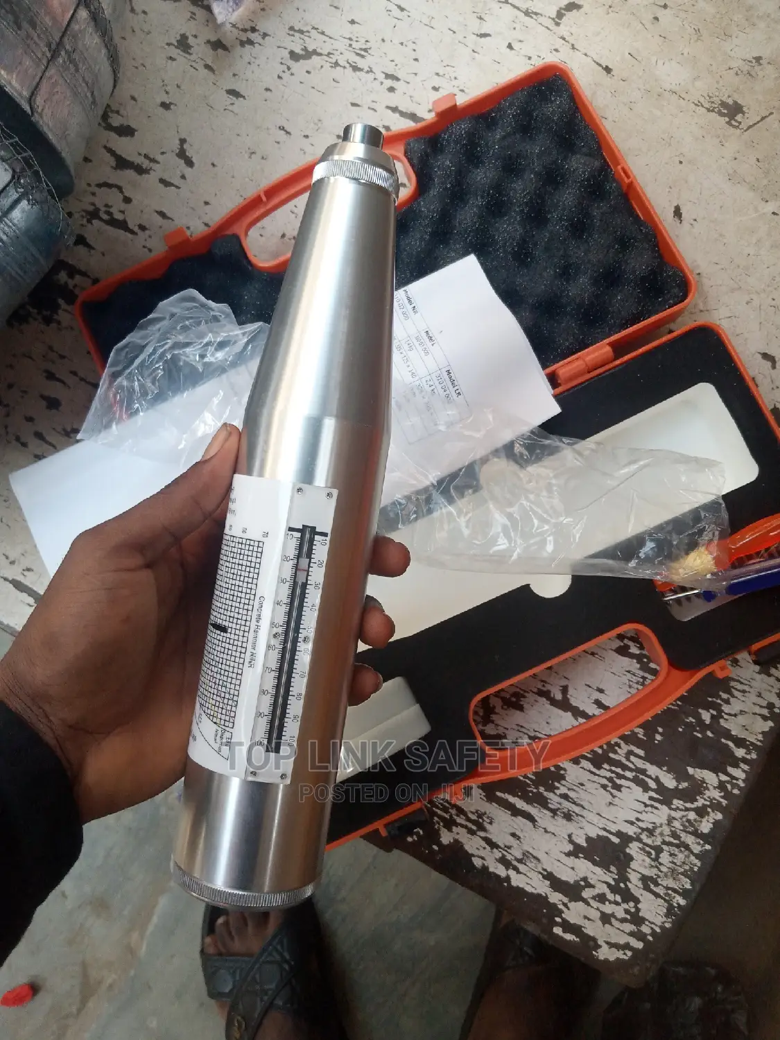 Concrete Terster Machine