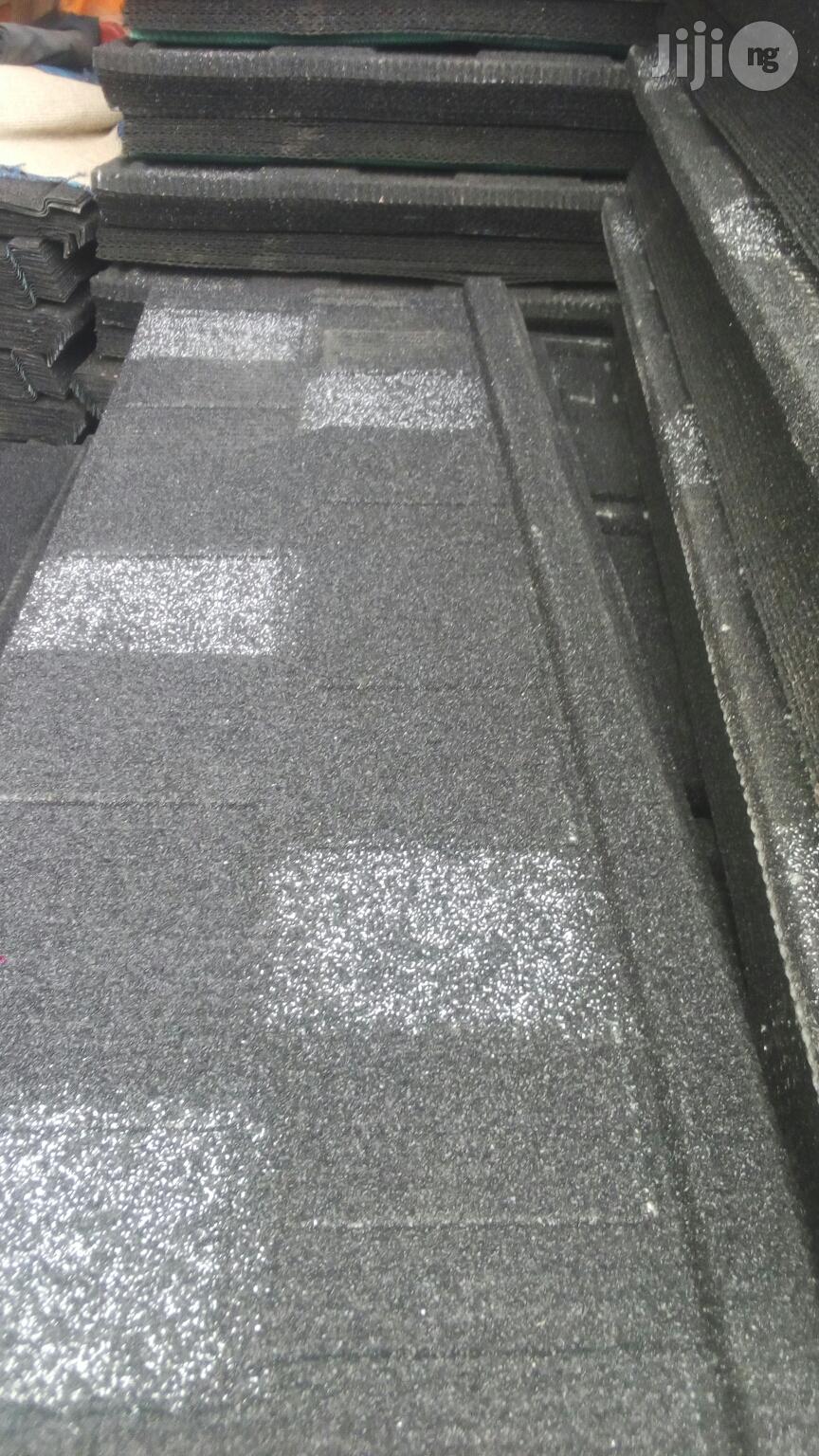 Homate Black And White Shingle Roofing Sheet Lagos