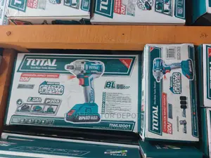Total Cordless Impact Wrench Socket Machine 20v Battery