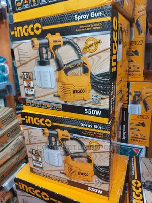 Ingco 550w Hvlp Floor Based Electric Paint Spray Gun