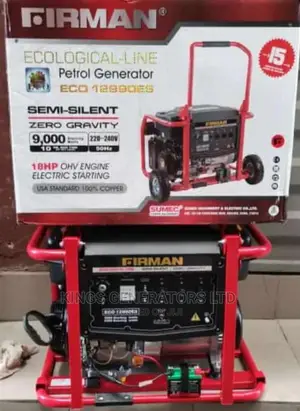 Sumec Firman 10kva Key Starting Gasoline Generator.