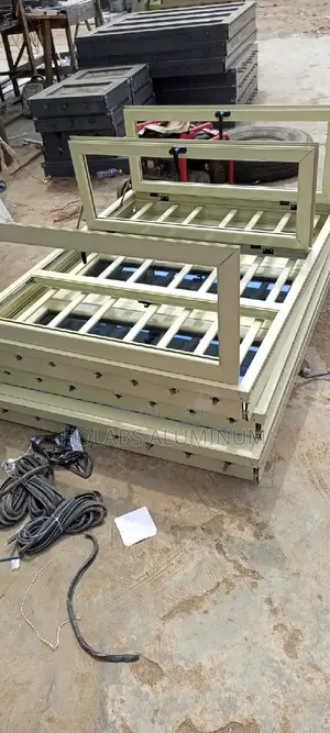 Cassement Window With Cream Aluminum