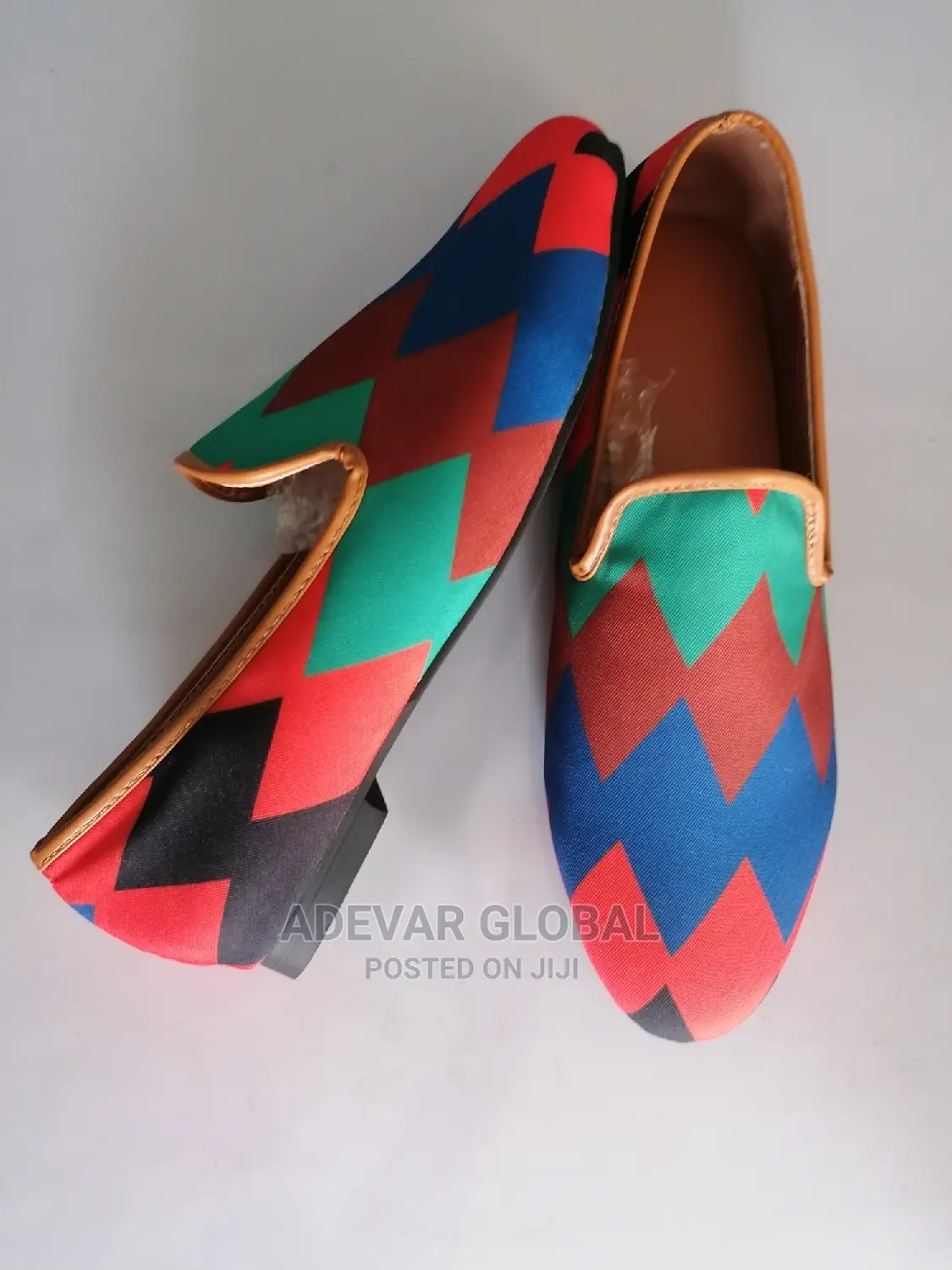 Quality Multicolor Men Loafers Shoes - Size 44
