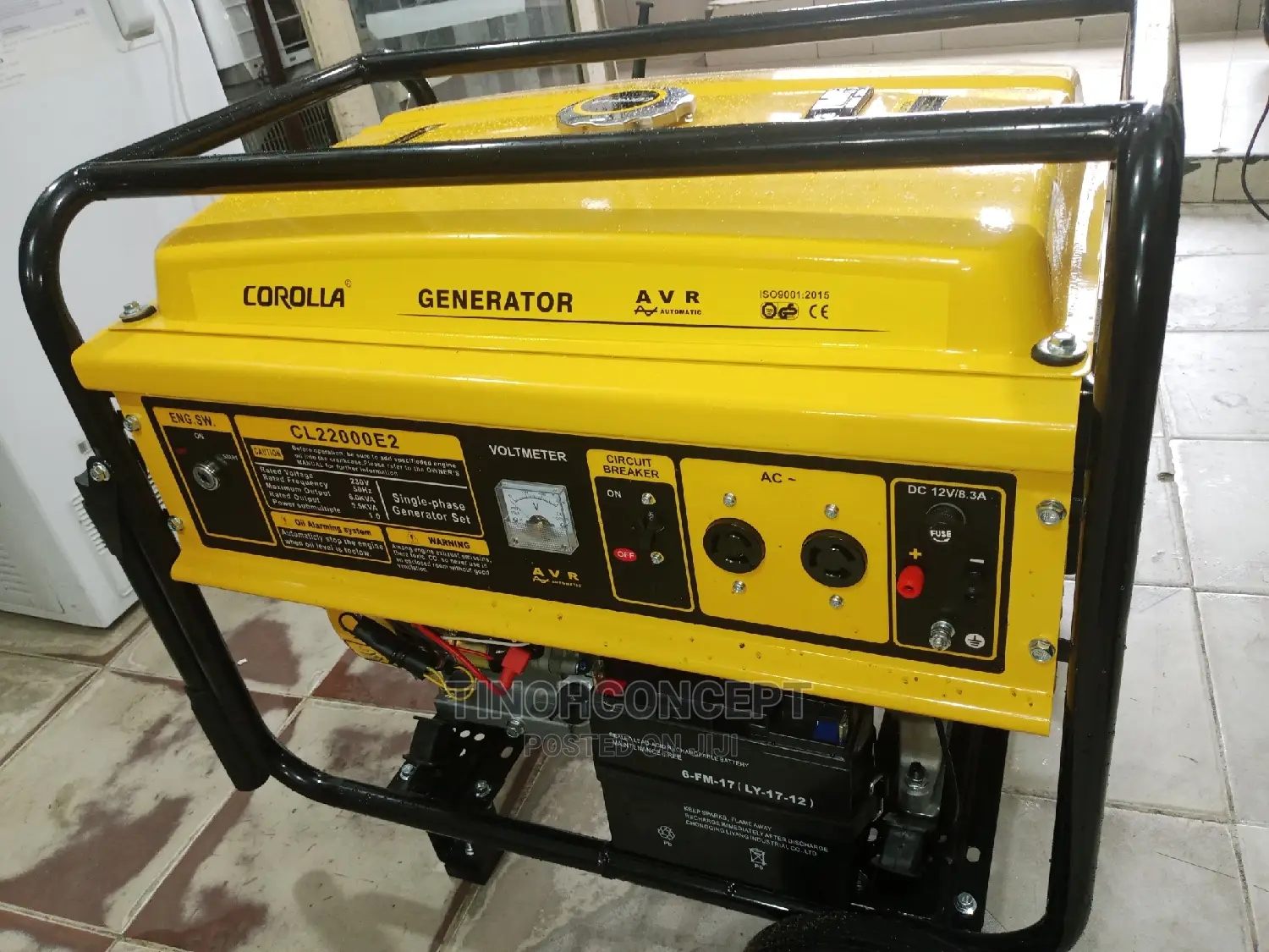 Corolla Generator Cl22000e2 6 Kva
