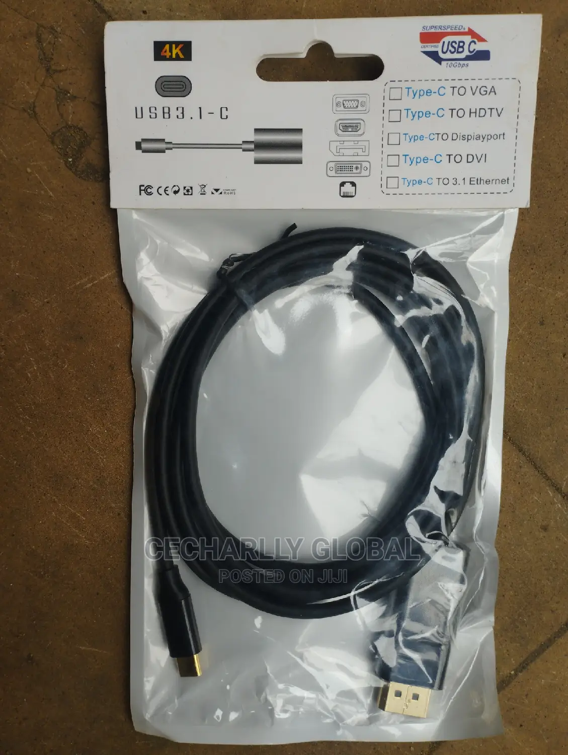 Type C to Display Cable