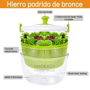 Fruit Vegetable Washer and Salad Spinner - 5l