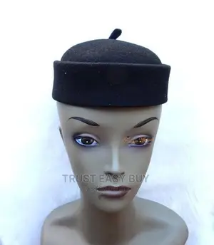 Black Suede Cap for the Royals