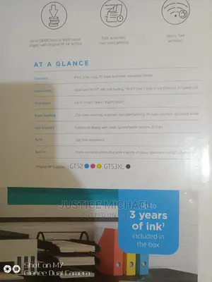 Hp Smart Tank Aio 750