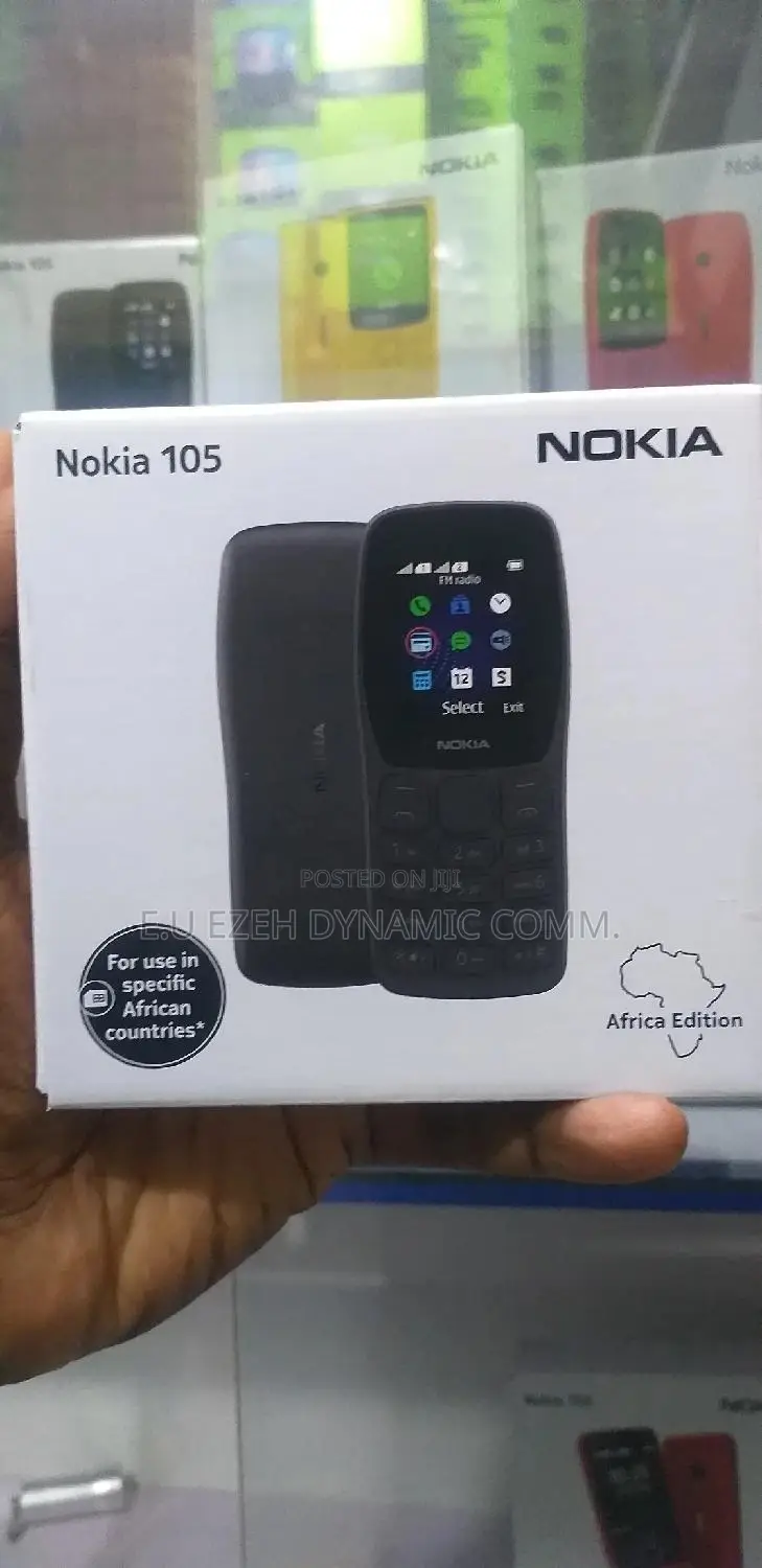 New Nokia 105 Black